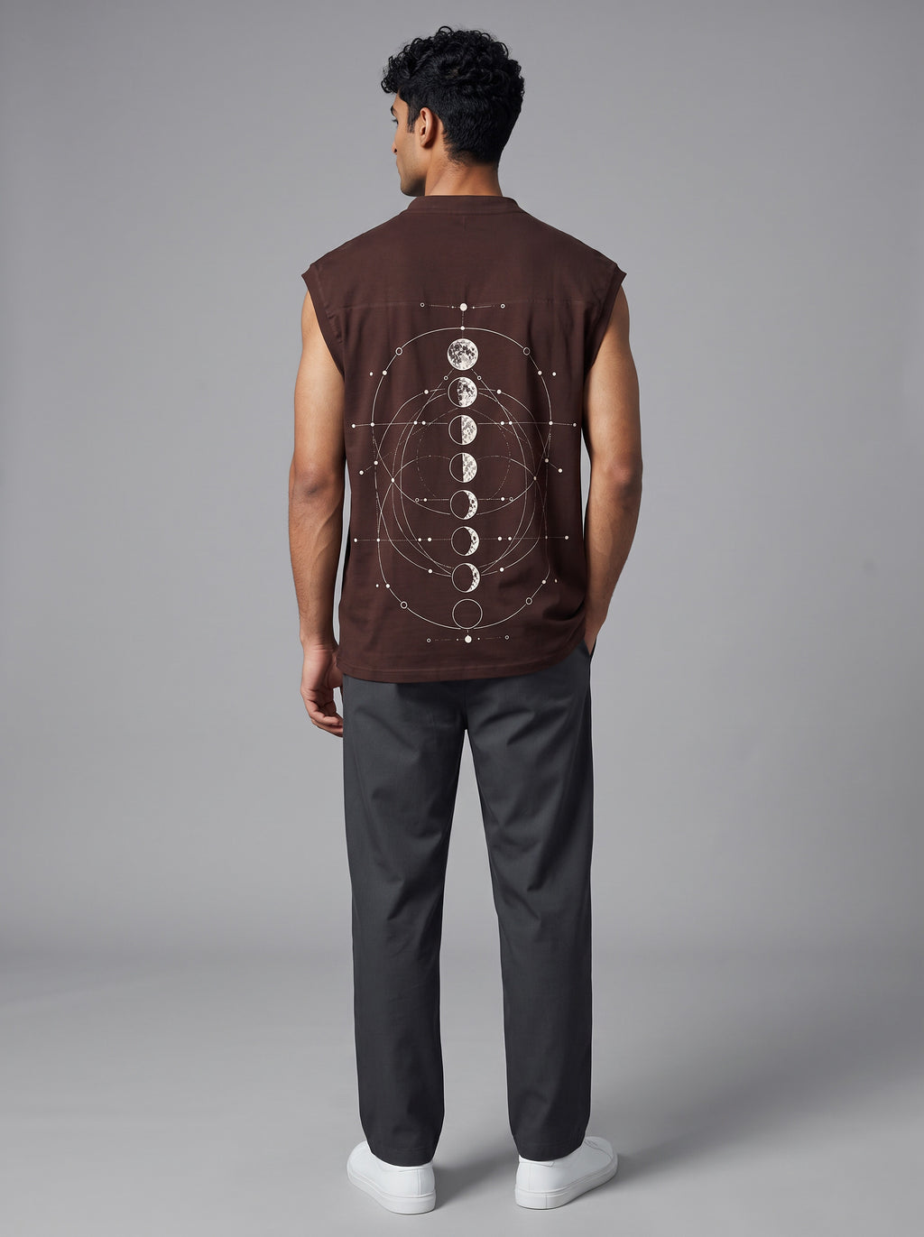 LUNAR SHIFT Tank - Brown