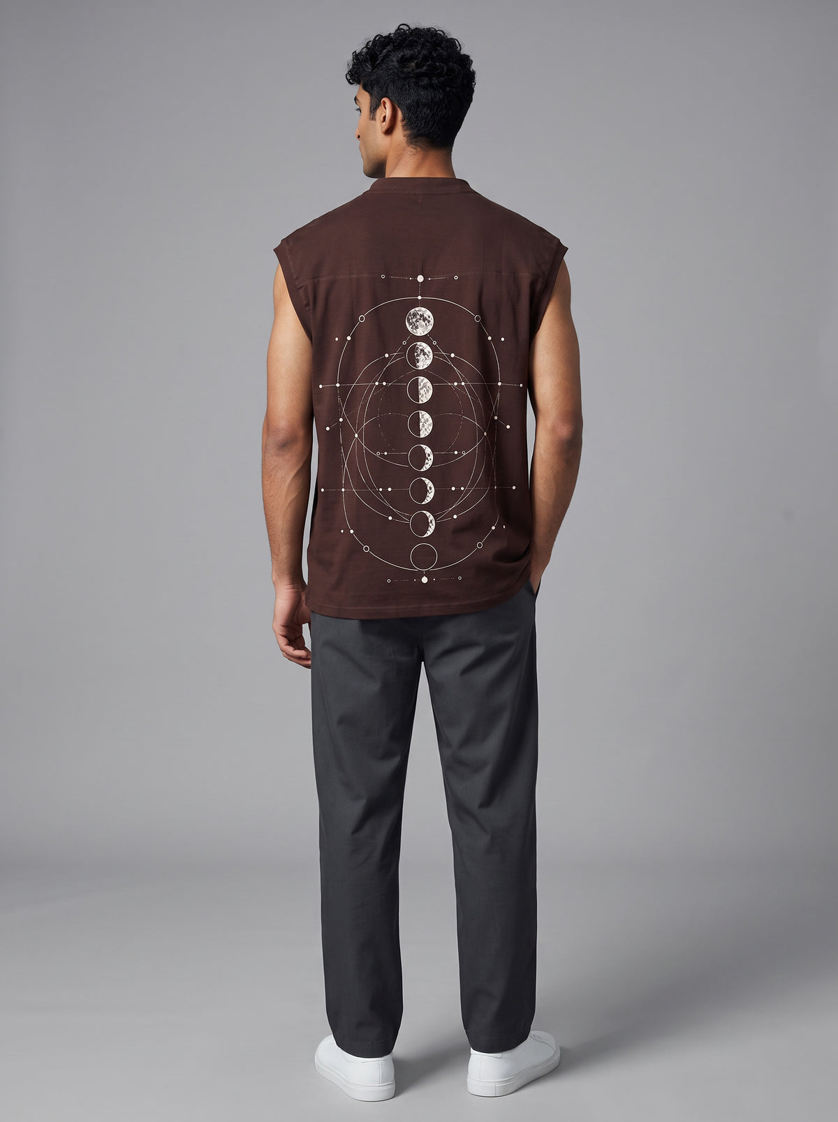LUNAR SHIFT Tank - Brown