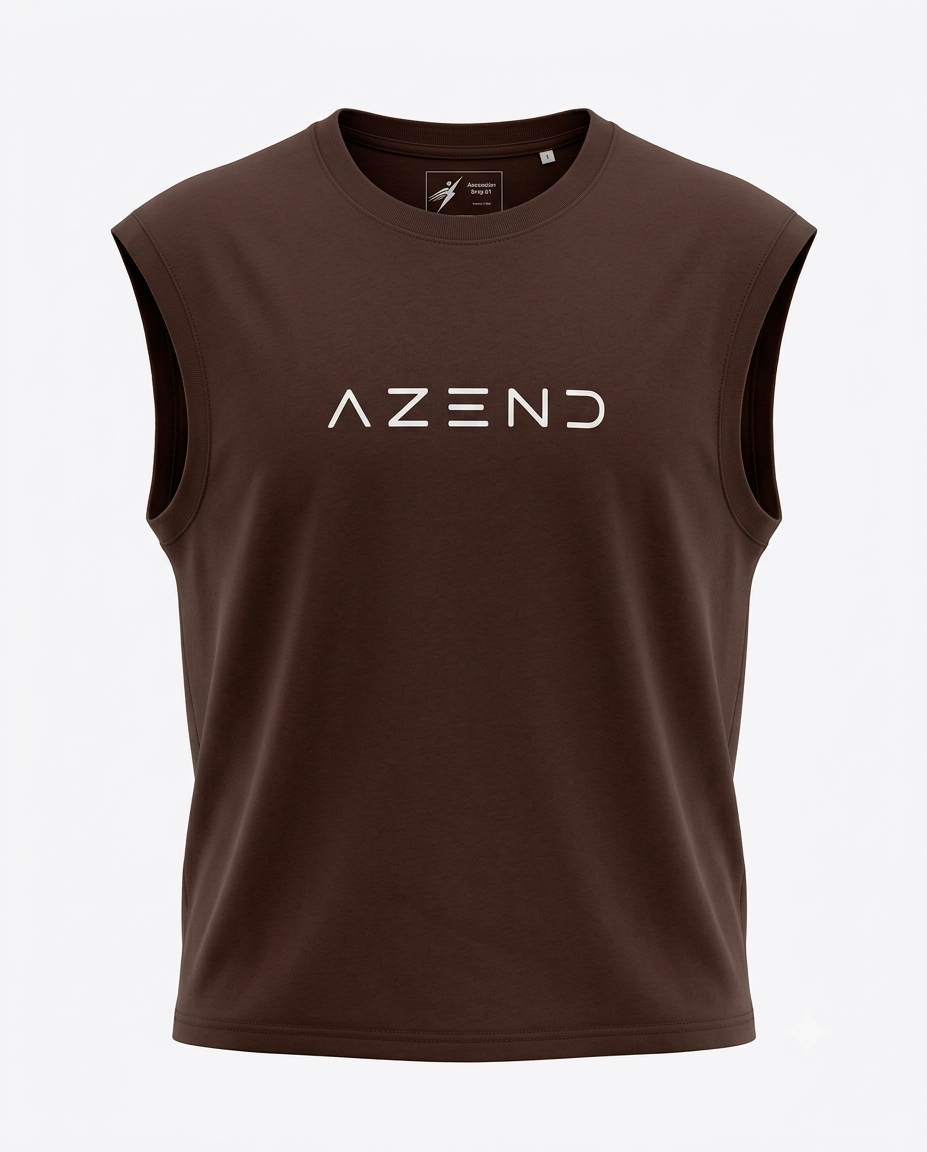 LUNAR SHIFT Tank - Brown