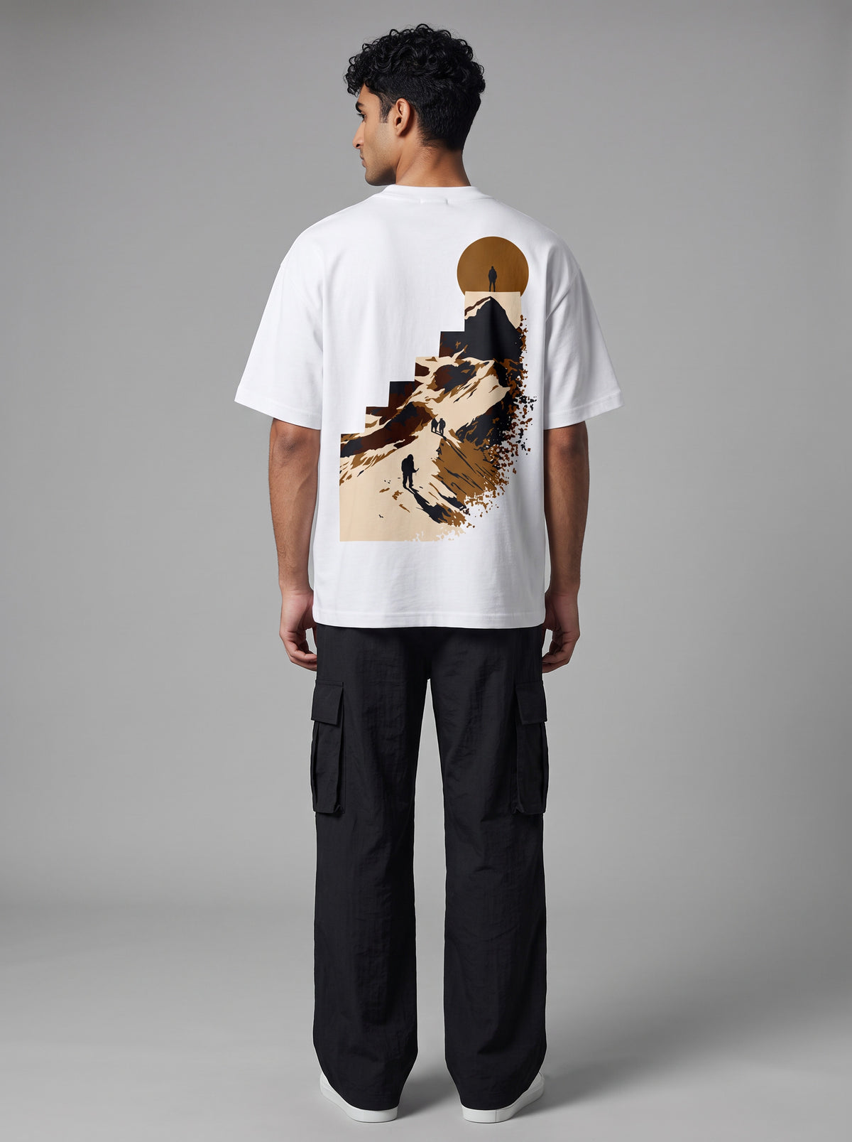 ASCENT Oversized T-Shirt - White