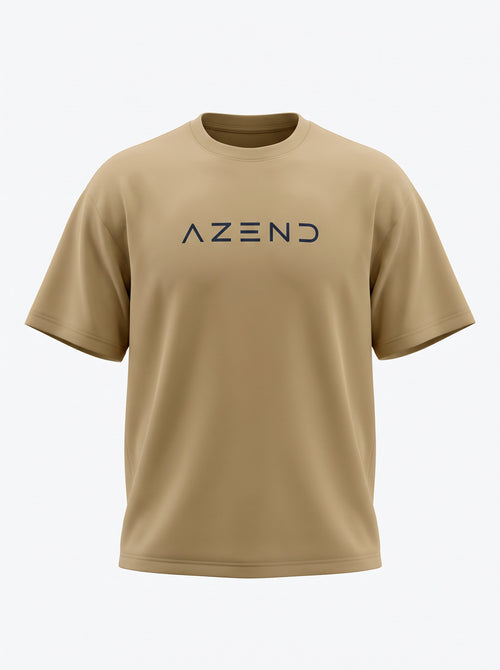 ASCENT Oversized T-Shirt - Beige
