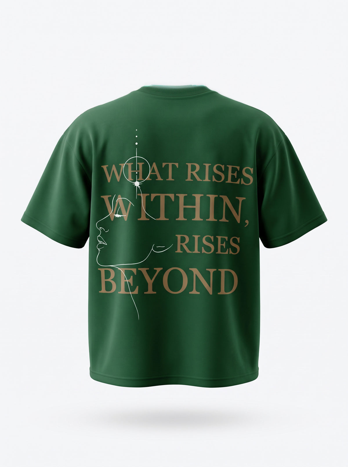 INNER RISE Oversized T-Shirt - Green